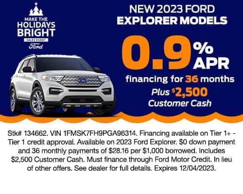 New 2023 Ford Explorer Models