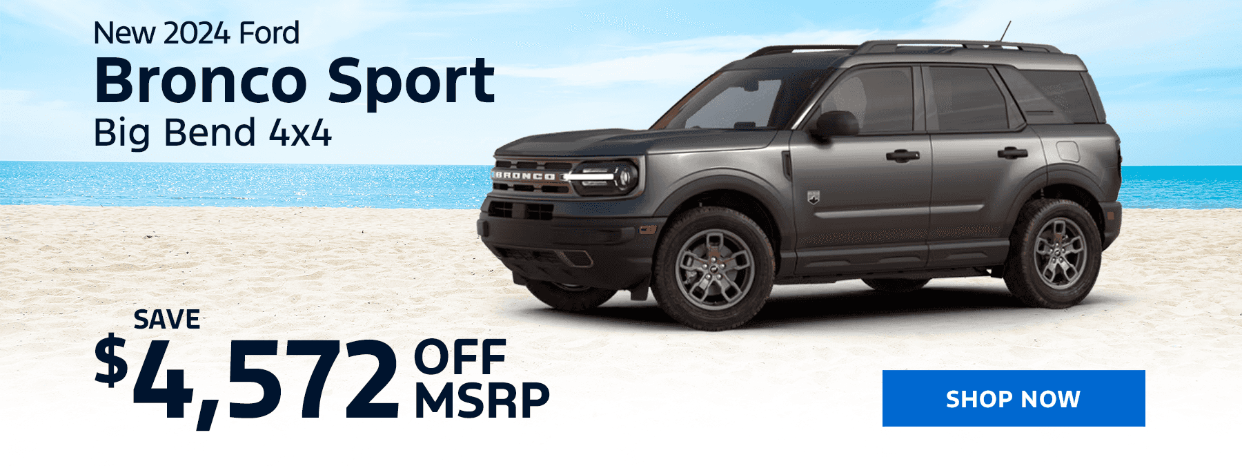 New 2024 Ford Bronco Sport Big Bend 4x4