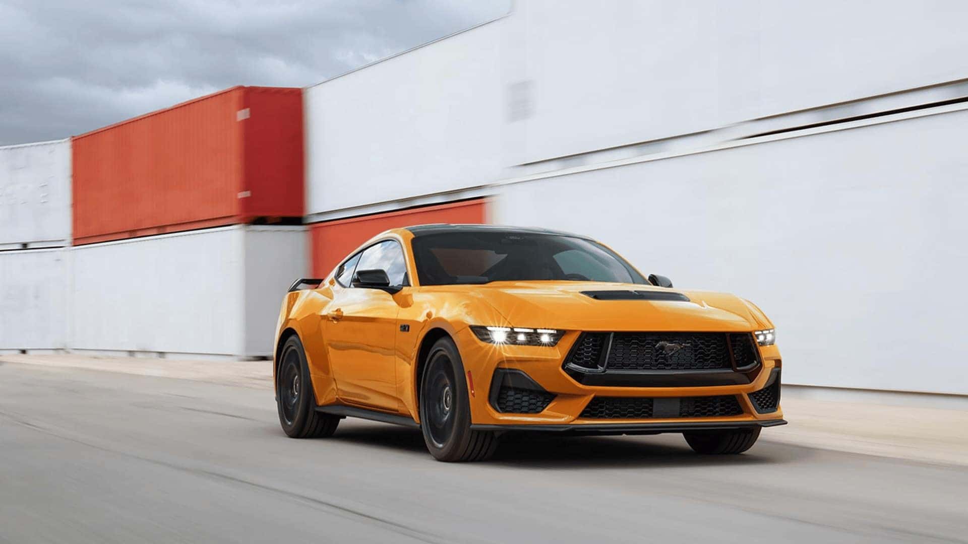 Orange 2026 Ford Mustang