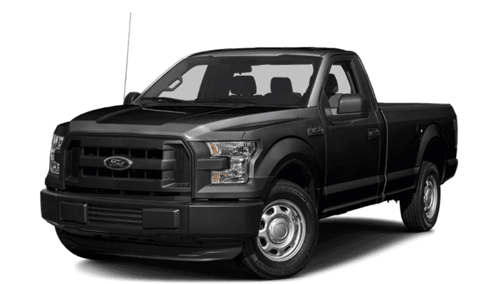 2017 Ford F-150 black exterior model