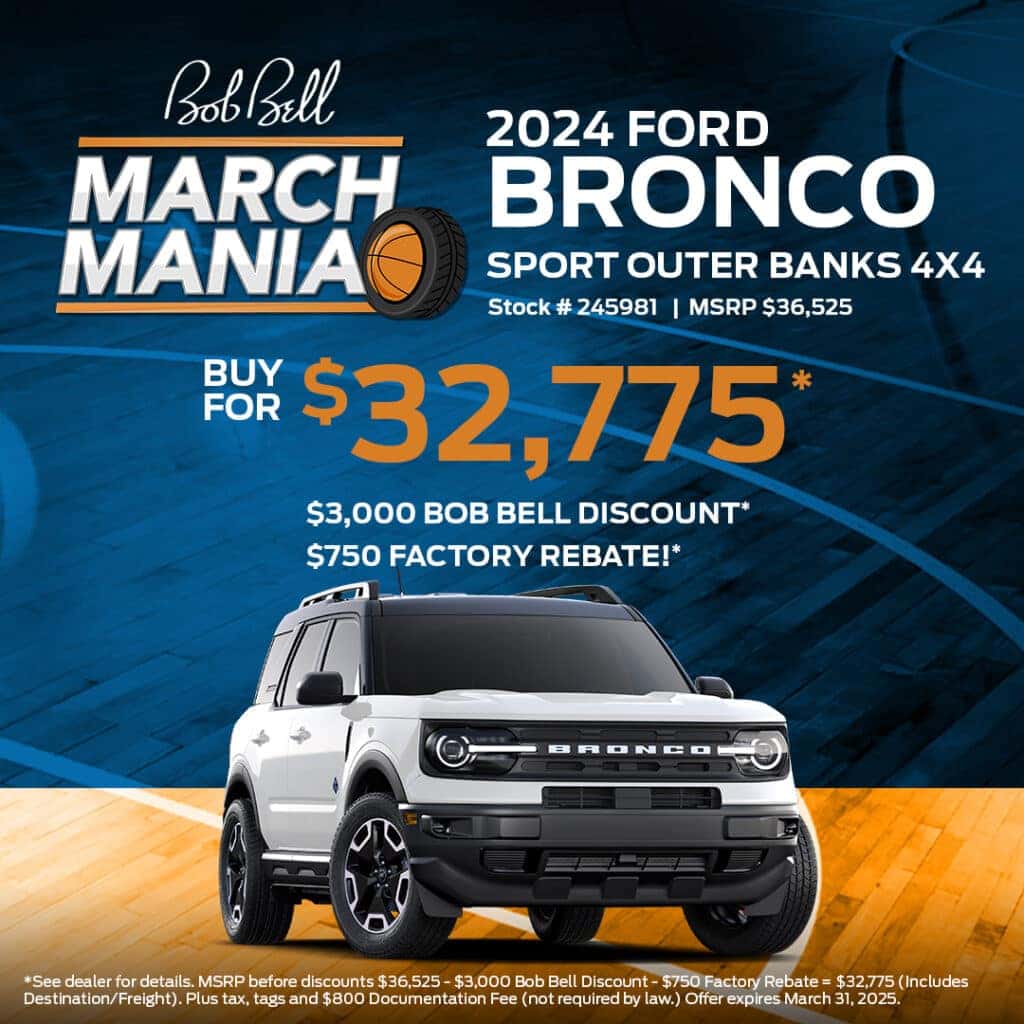 2024 Ford Bronco Sport Outer Banks 4x4