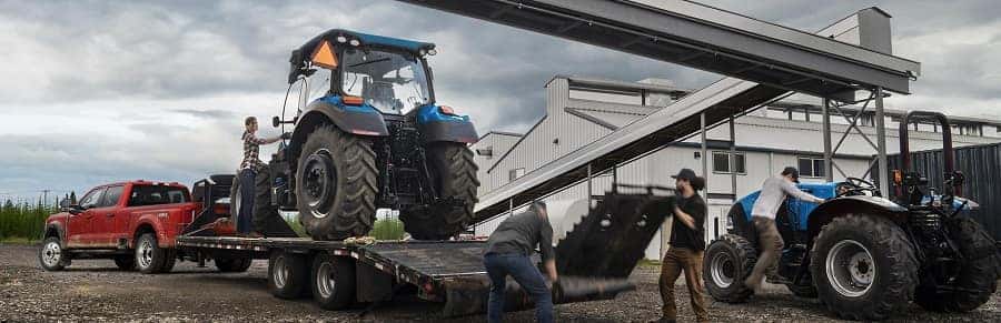 Ford Super Duty Trucks work hard