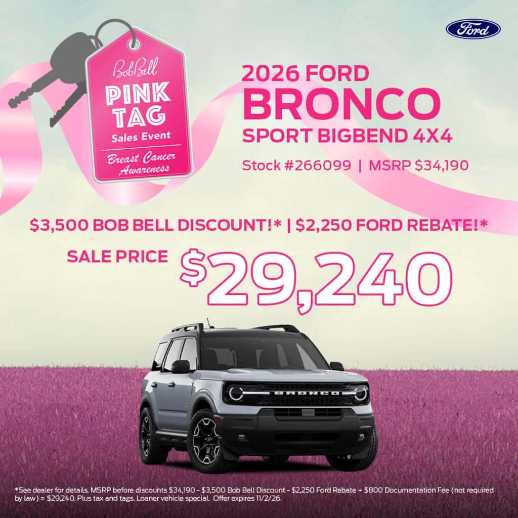 2026 Ford Bronco Sport Big Bend 4x4