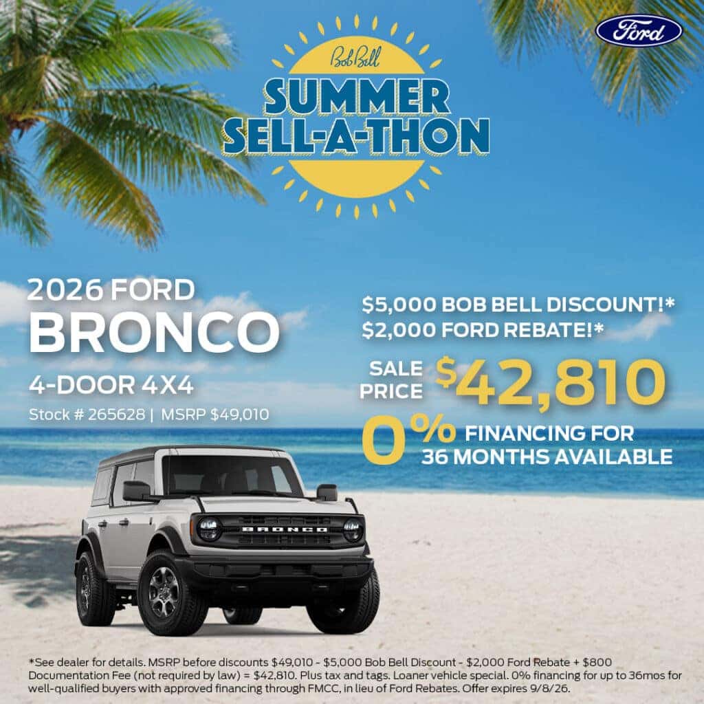 2026 Ford Bronco 4-Door 4x4
