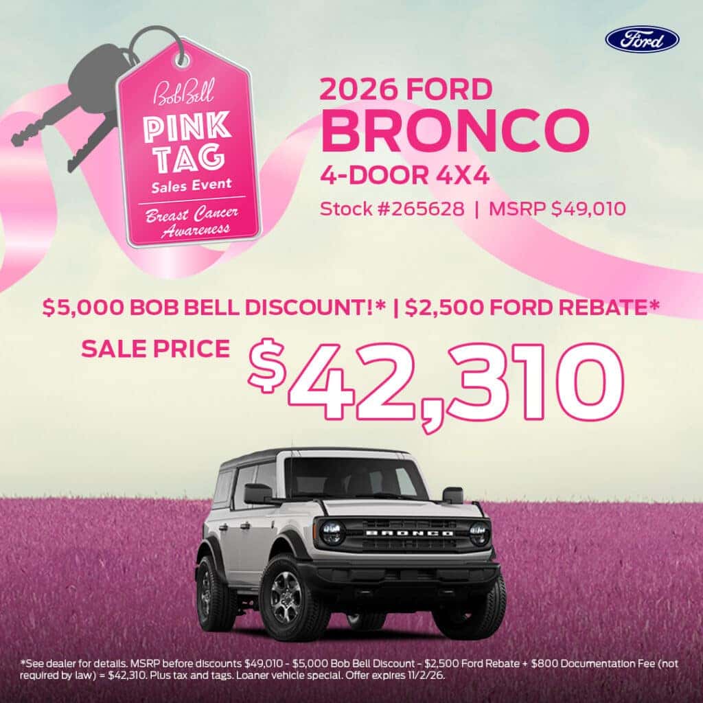 2026 Ford Bronco 4-Door 4x4