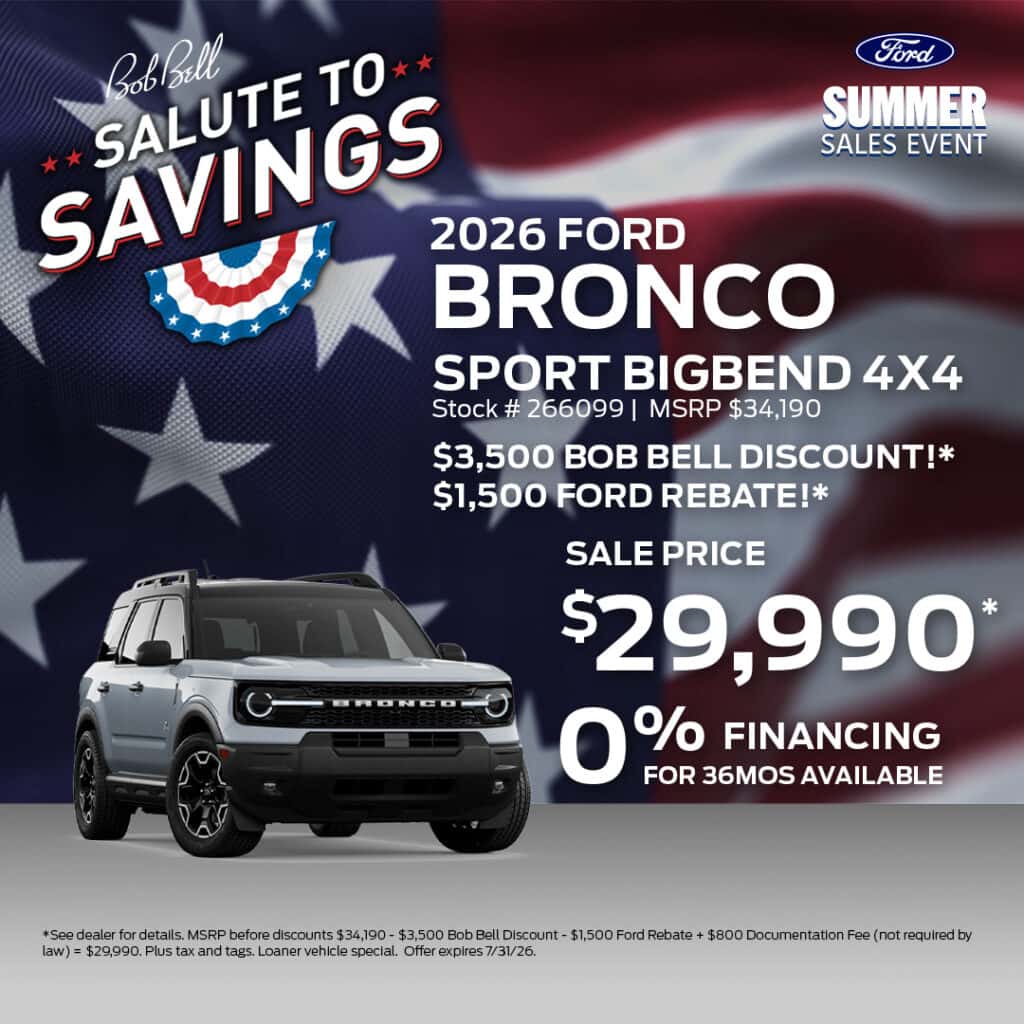 2026 Ford Bronco Sport Big Bend