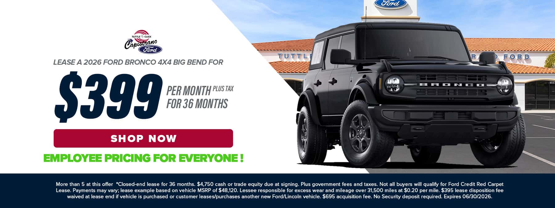 2026 Bronco 4x4