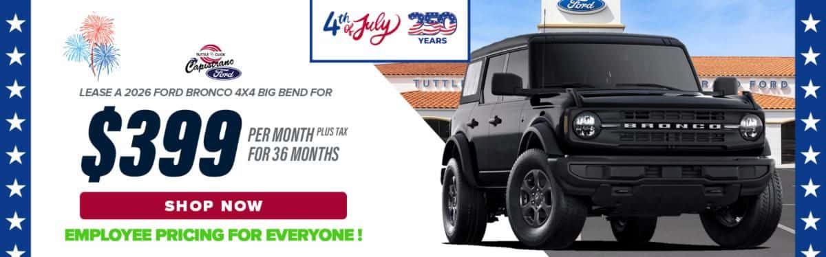 2026 Bronco 4x4