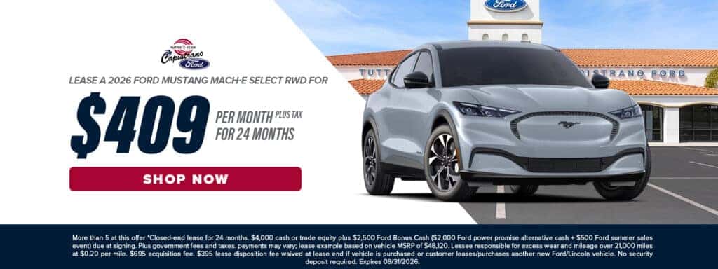 Lease A 2026 Ford Mustang Mach-E Premium RWD 