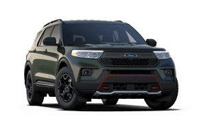 2022 Ford Explorer Timberline in the color Forged Color. 