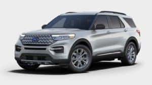 2022 Ford Explorer Iconic Silver exterior color