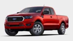2022 Ford Ranger Hot Pepper Red Metallic exterior color
