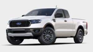 2022 Ford Ranger Oxford White exterior color