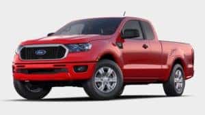 2022 Ford Ranger Race Red exterior color