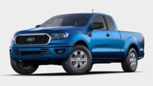 2022 Ford Ranger Velocity Blue Metallic exterior color