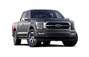 2022 Ford F-150 Platinum in the color Carbonized Gray Metallic