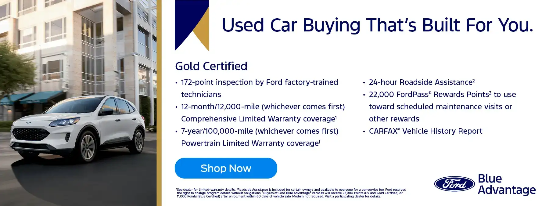 Used Car Buying that's built for you, Shop Now