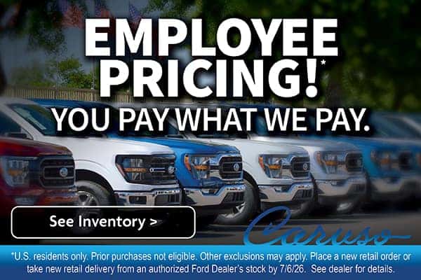 Employee Pricing For All Going On Now!