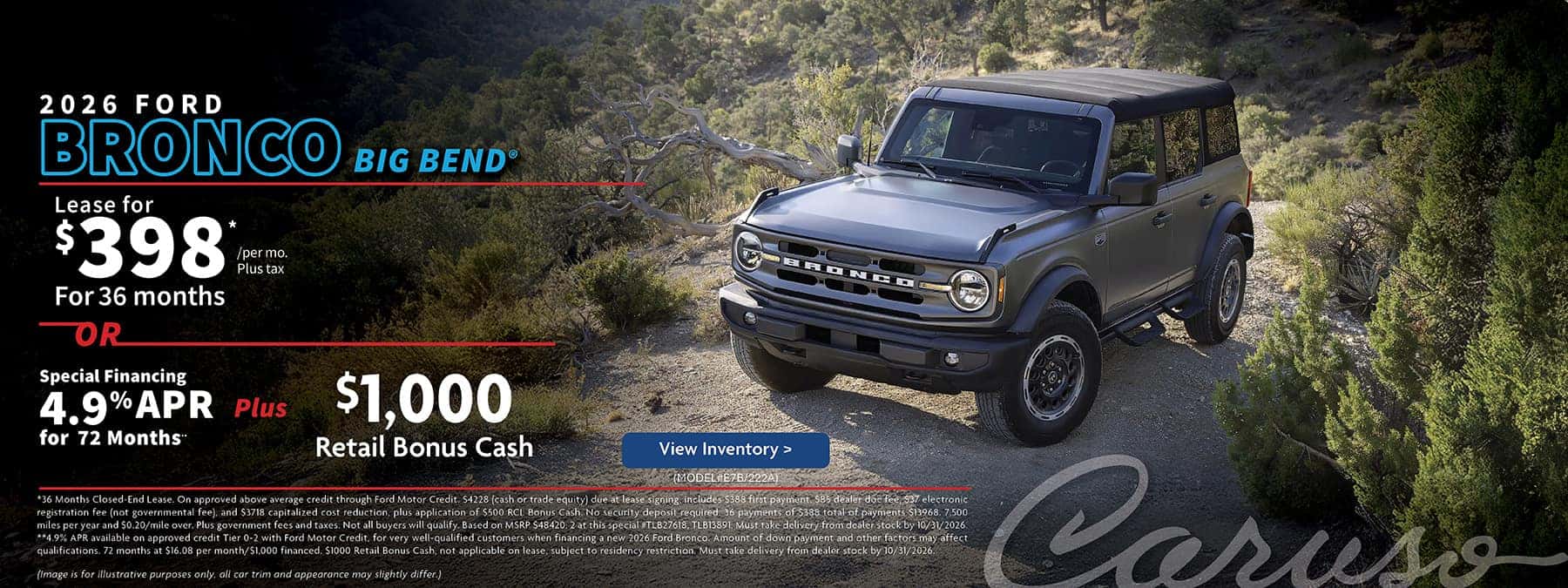 2026 Ford Bronco Big Bend