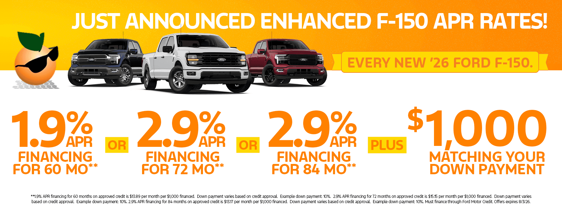F-150 APR Rates desktop