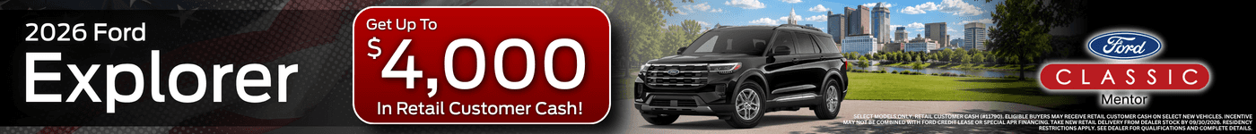 Ford Explorer September Special