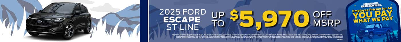 ford of columbia south carolina escape
