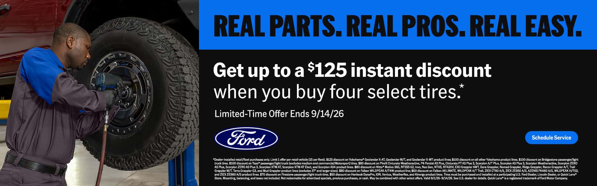 tire incentive ford columbia south carolina