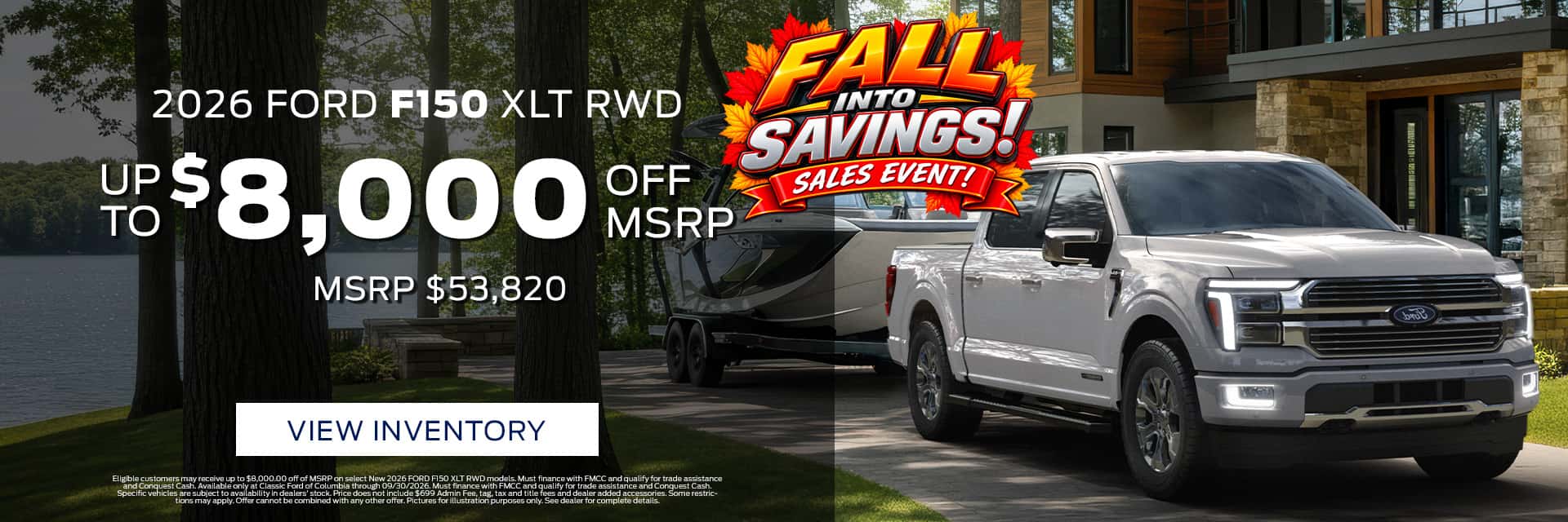 ford columbia south carolina 2026 f150