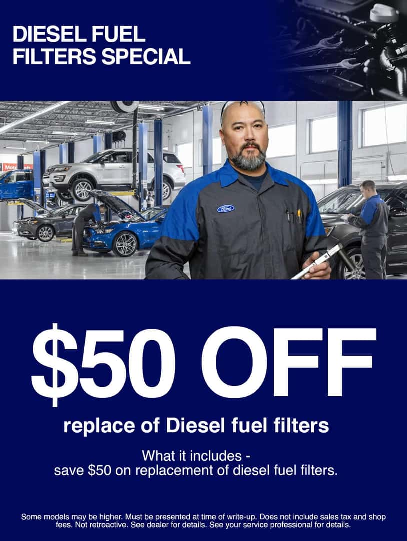 diesel fuel filter special