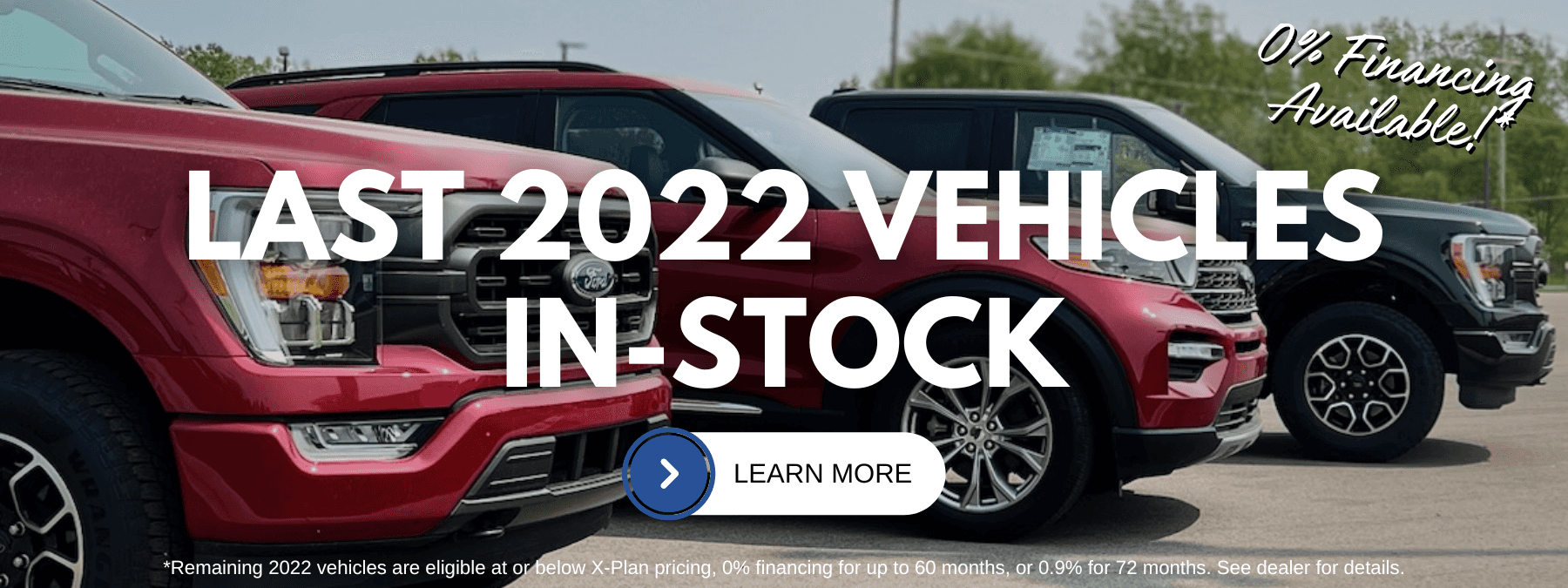 Ford 2022 Vehicles Left