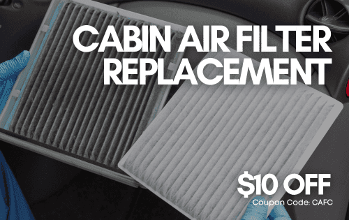 Cabin Air Filter Service Offer