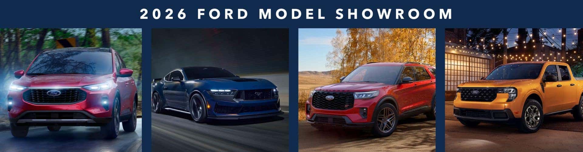 2026 Ford Model Showroom