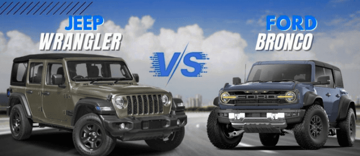 2026 Ford Bronco vs. The 2026 Jeep Wrangler