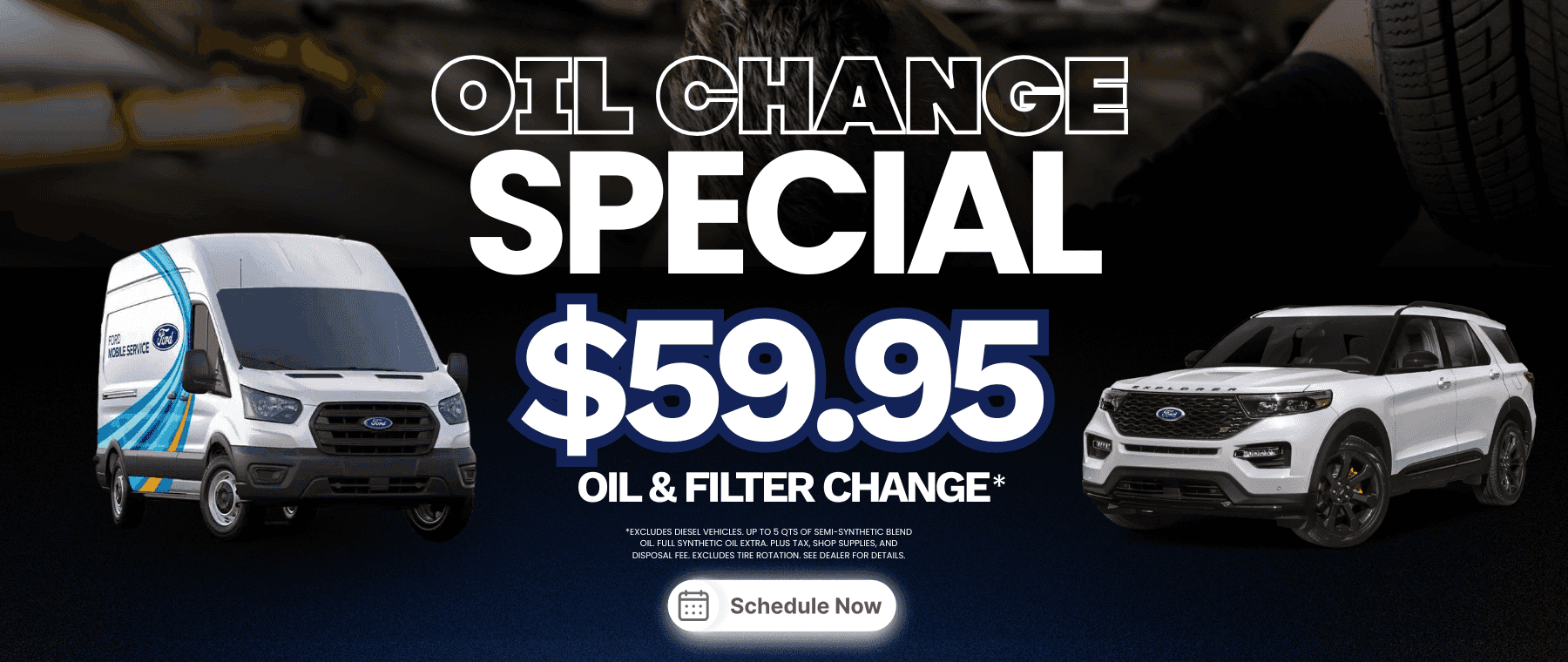Oil Change Special at DeNooyer Ford in Vicksburg, MI