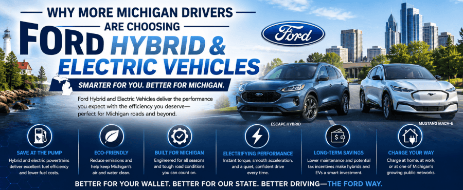 Why More Michigan Drivers Are Choosing Ford Hybrid and Electric Vehicles
