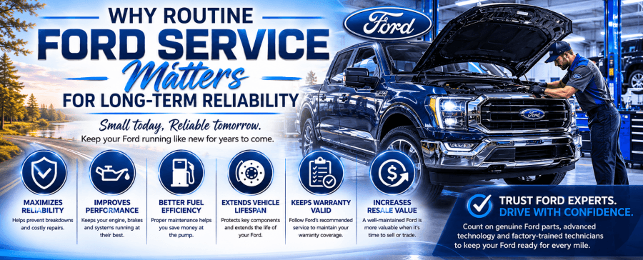 Why Routine Ford Service Matters for Long-Term Reliability
