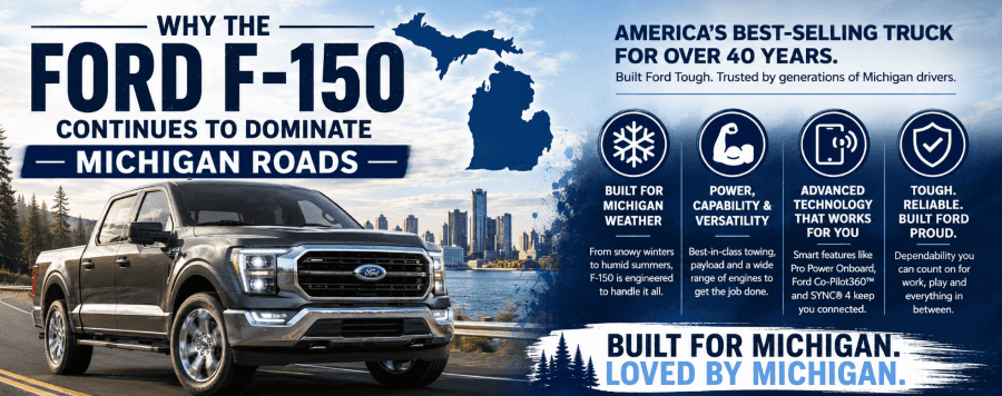 Why the Ford F-150 Continues to Dominate Michigan Roads