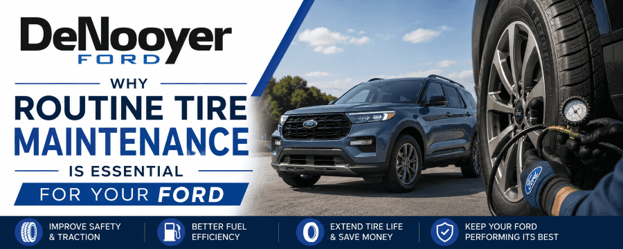 Why Routine Tire Maintenance Is Essential for Your Ford