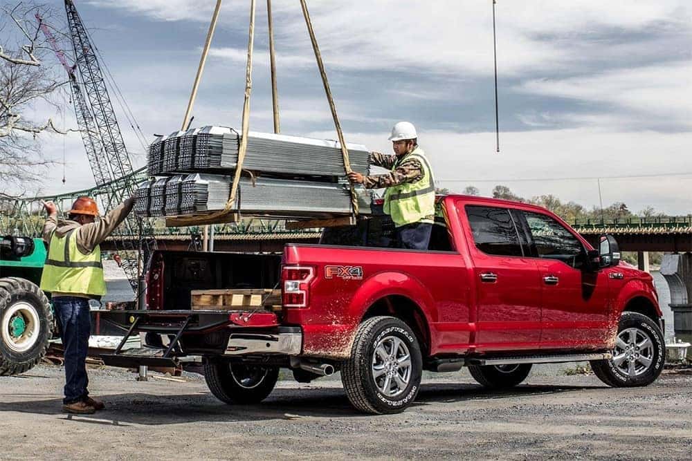 Machine-Loading-Heavy-Objects-in-Bed-of-2019-Ford-F-150
