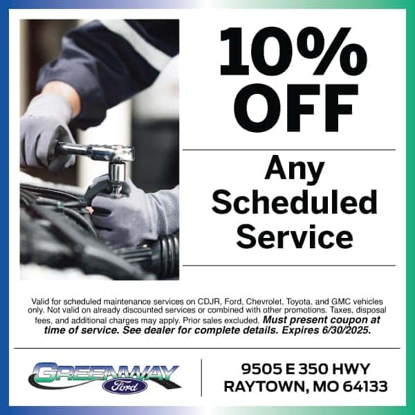 10% Off Any Scheduled Service
