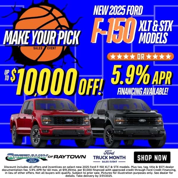 New 2025 Ford F-150 XLT & STX Models