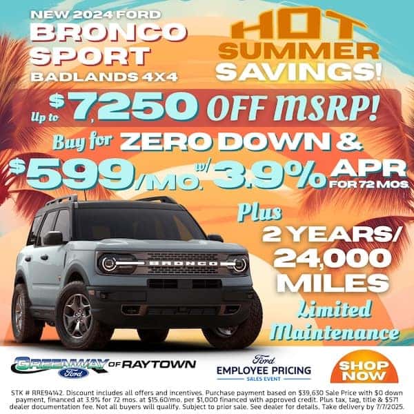 New 2024 Ford Bronco Sport Badlands