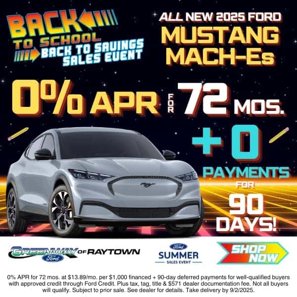 New 2025 Ford Mustang Mach-Es