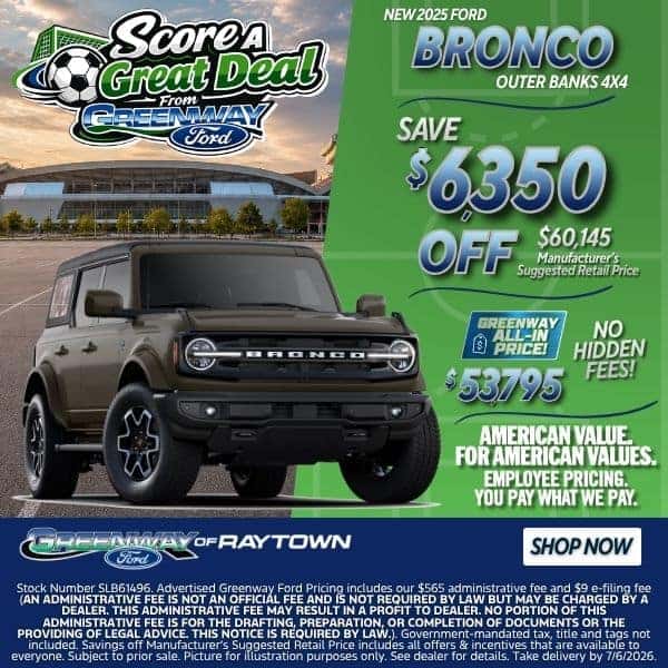 New 2025 Ford Bronco