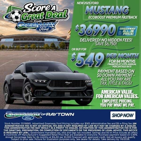 New 2025 Ford Mustang