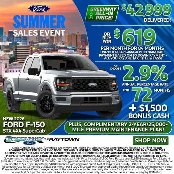 New 2026 Ford F-150
