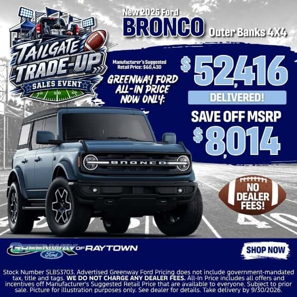 New 2025 Ford Bronco
