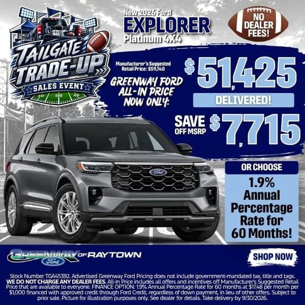 New 2026 Ford Explorer