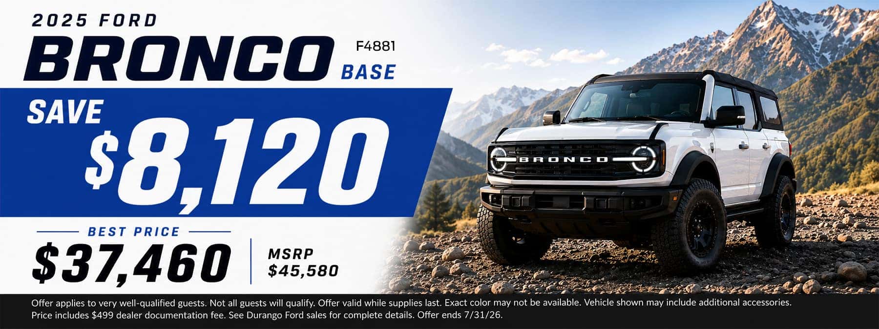 Bronco Offer