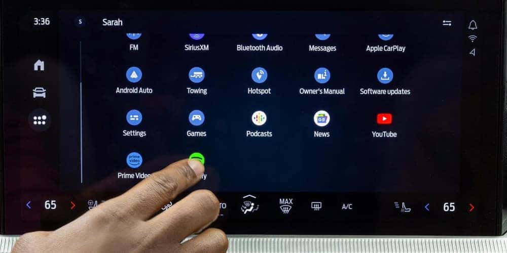 2026 Ford Explorer Touchscreen